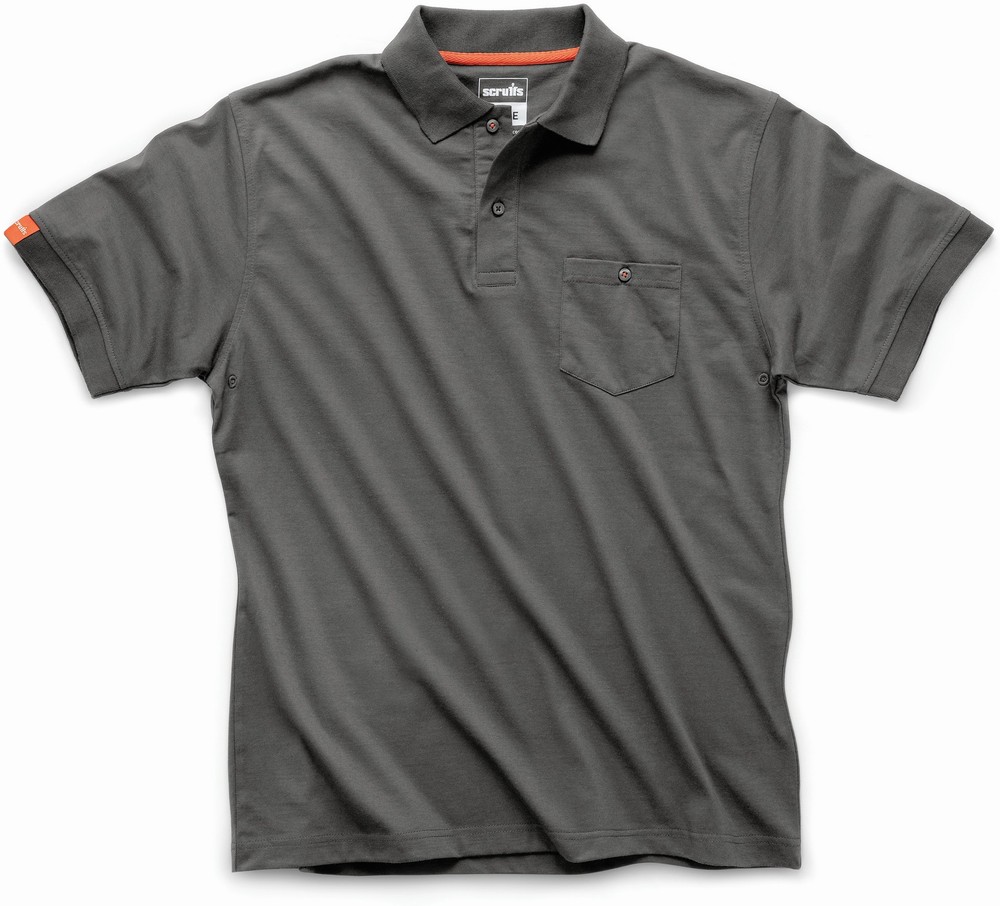 ScruffsT-ShirtPolohemdEcoWorker-Anthrazit