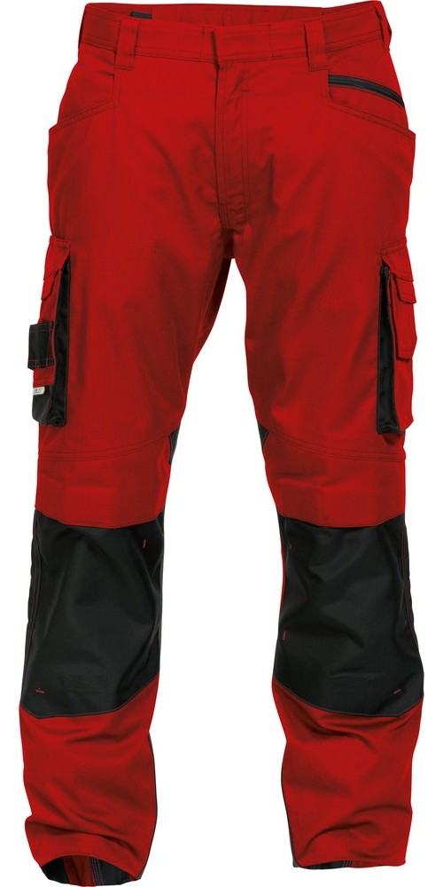 DassyArbeitshosemitKniepolstertaschenNovaPESCO63RotSchwarz