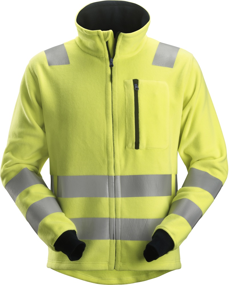 SnickersWorkwearProtecWorkHigh-VisFleeceArbeitsjackeKl32860High-VisGelb-XS