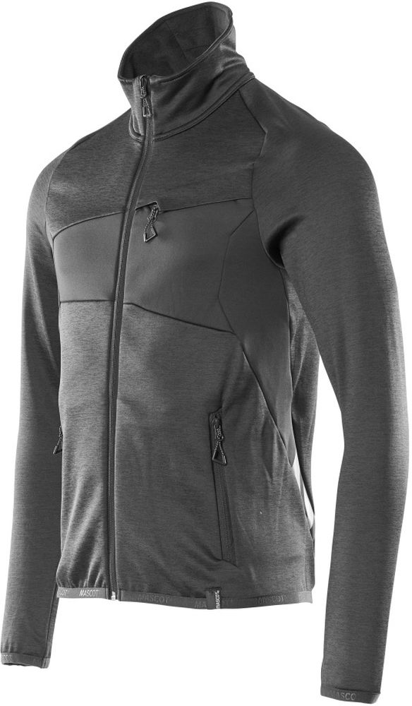 MascotFleecepullovermitReiverschlussAccelerate18103-316Schwarz-XXL