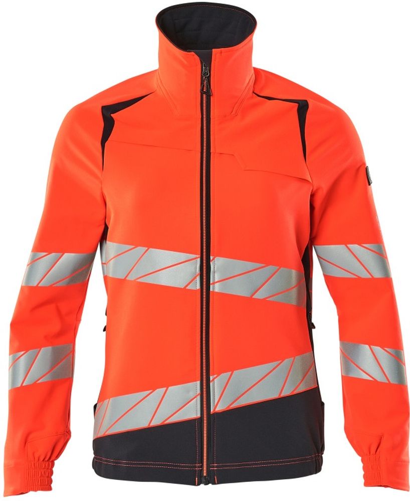 MascotDamenJackeAccelerateSafe19008-511Hi-visRotSchwarzblau-XXL