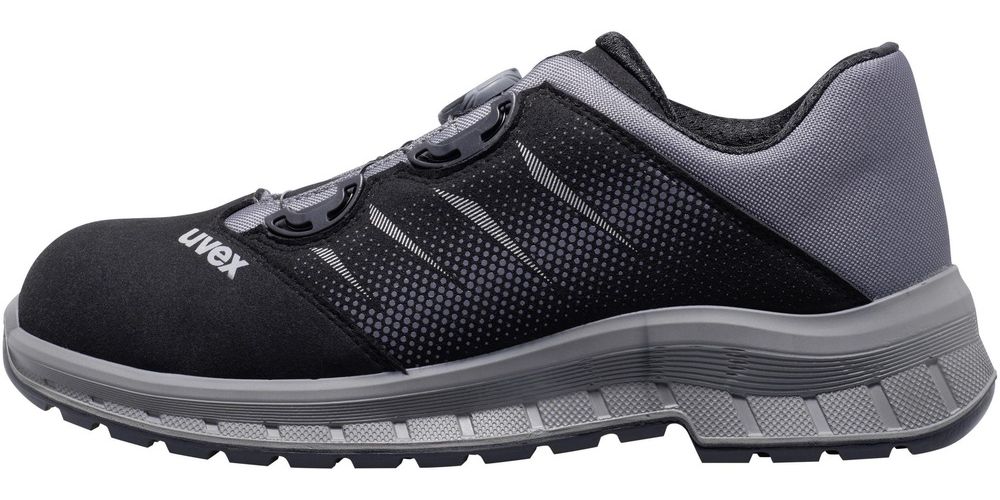 UvexSicherheits-Halbschuhe2TrendS3SRS3BOAFitSystem69481SchwarzGrau-35Weite10