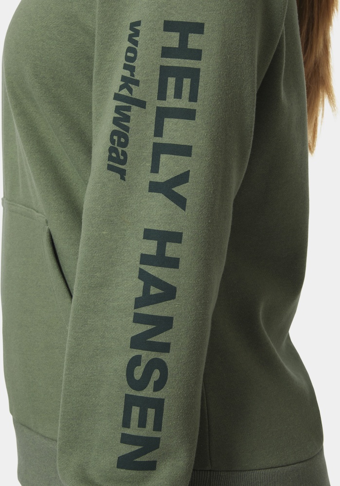 HellyHansenHoodieClassicLogo79289406JadeMelange-XS
