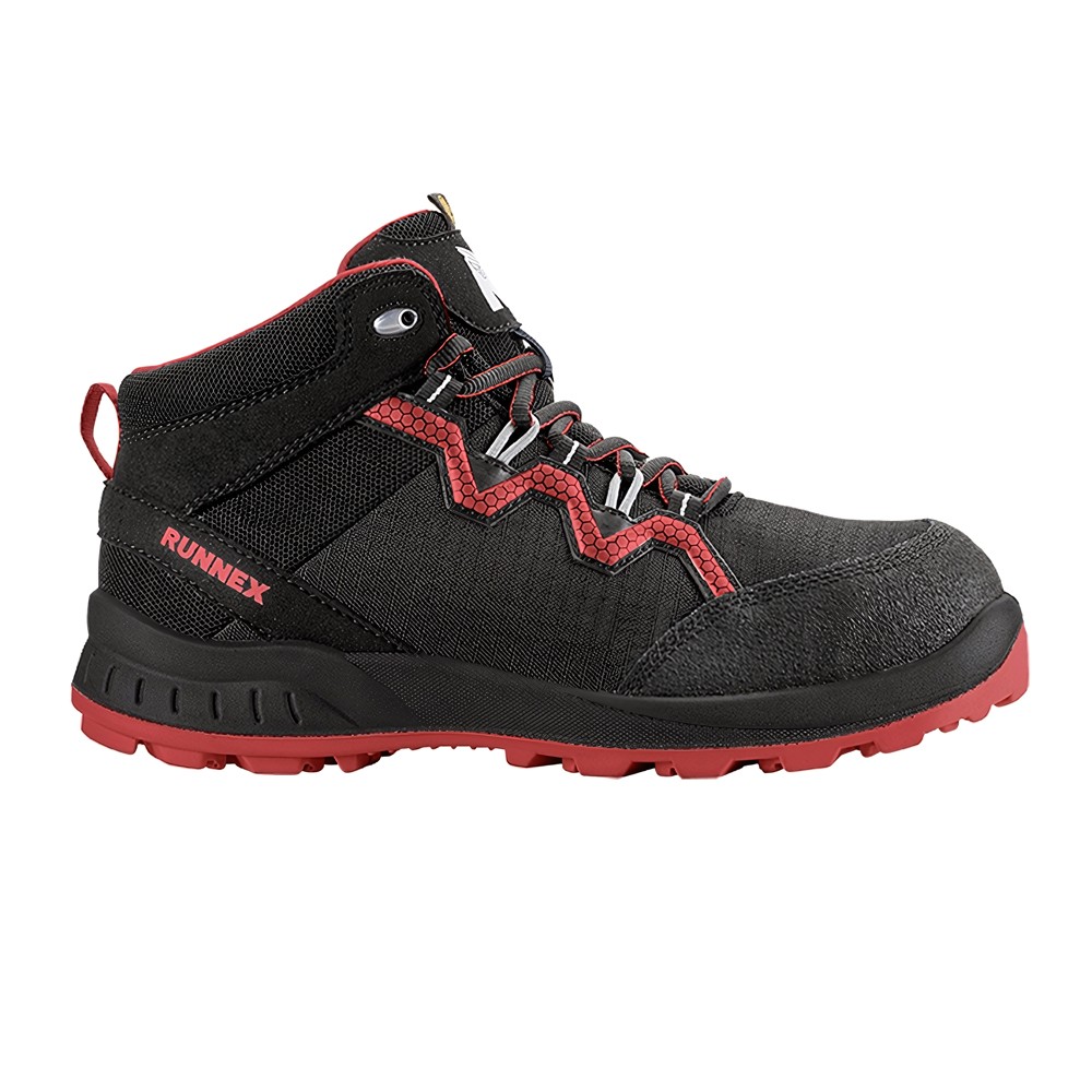 RUNNEXS3-ESD-SicherheitshochschuhTeamStarSchwarzRot