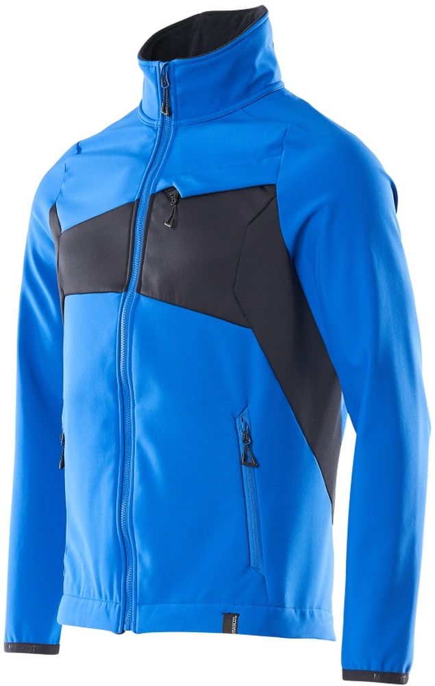 MascotSoftshellJackeAccelerate20102-253AzurblauSchwarzblau-XXL