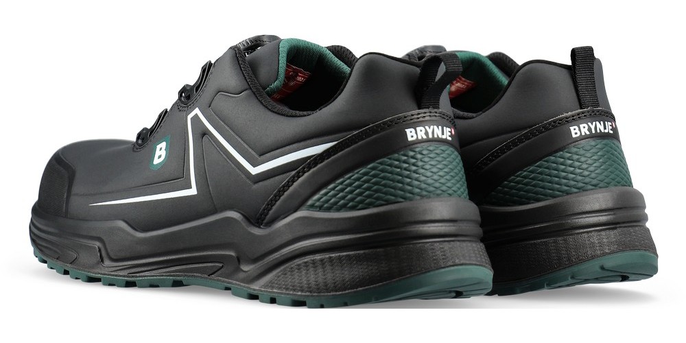 BrynjeSicherheitsschuhGreenWayShoeSchwarz