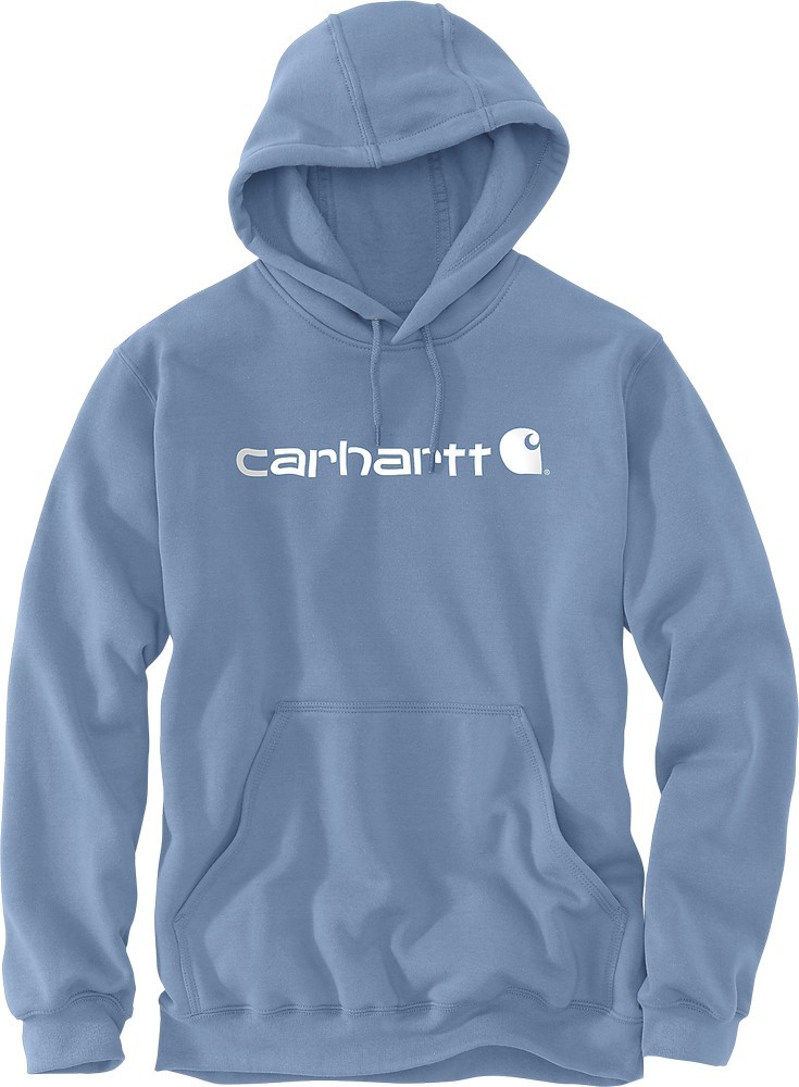 CarharttSignatureLogoSweatshirtSkystone