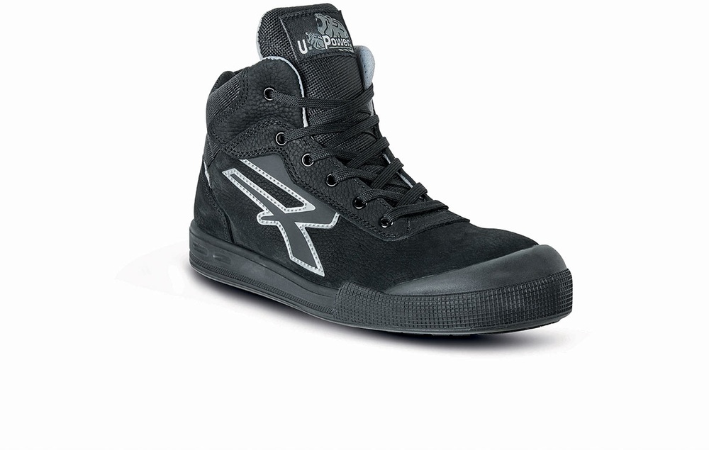 U-PowerSicherheitsschuheHochschuheAndyEsdS3CiSrcSN10244Schwarz-35