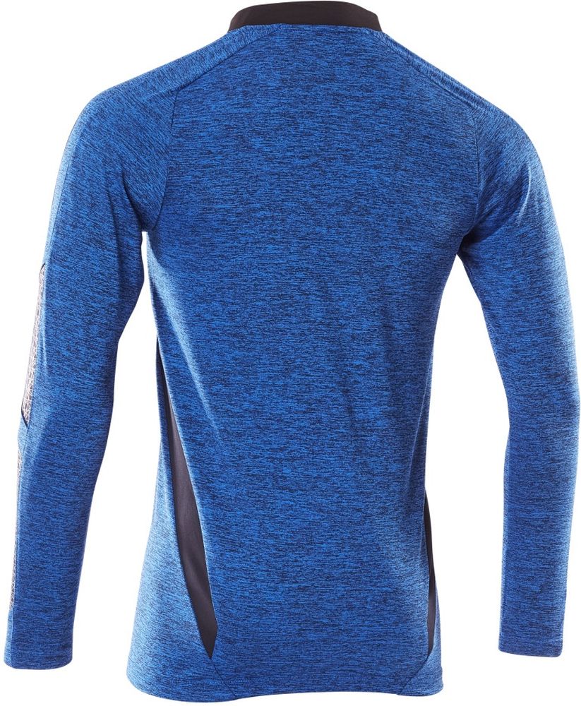 MascotPolo-ShirtLangarmAccelerate18081-810AzurblaumeliertSchwarzblau-XXL