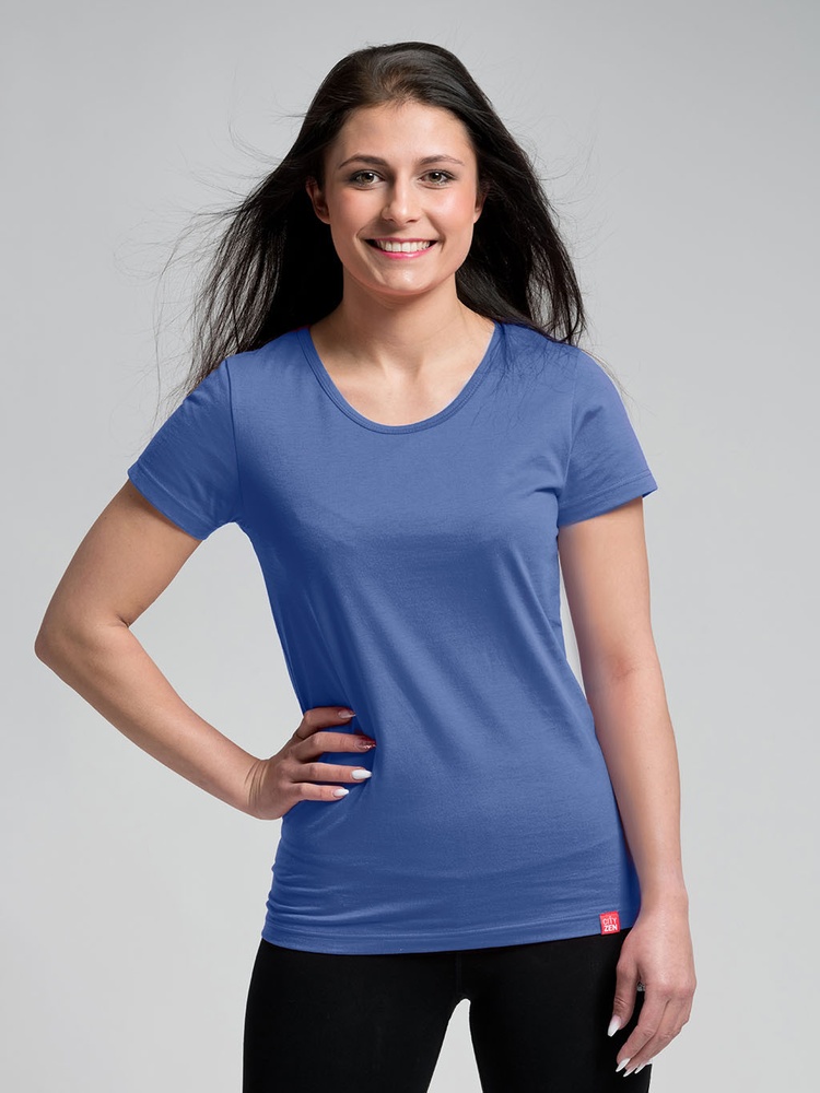 CityZenDamenFemaleShirtBredaBlauViolett-XS34