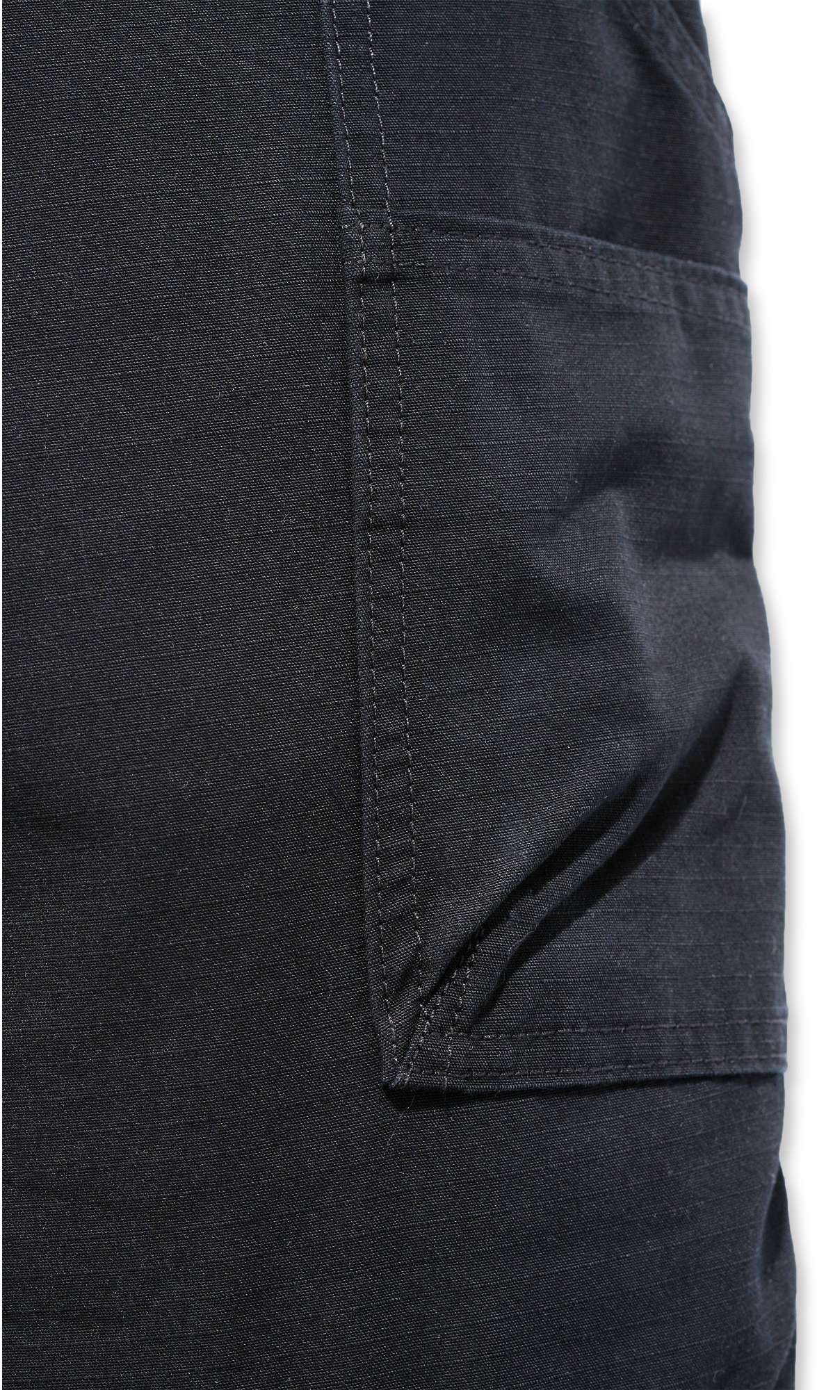 CarharttHerrenHoseSteelDoubleFrontPantBlack