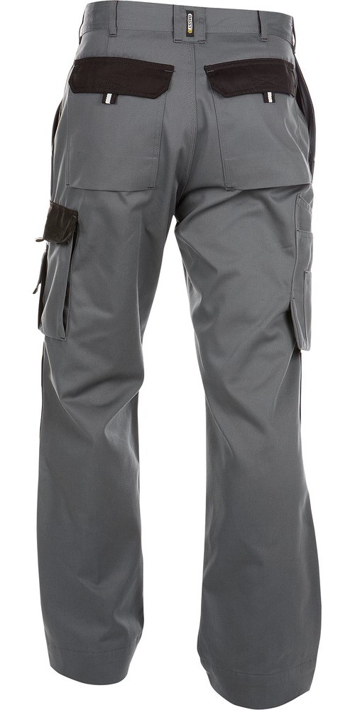 DassyZweifarbigeArbeitshosemitKniepolstertaschenBostonPESCO61ZementgrauSchwarz