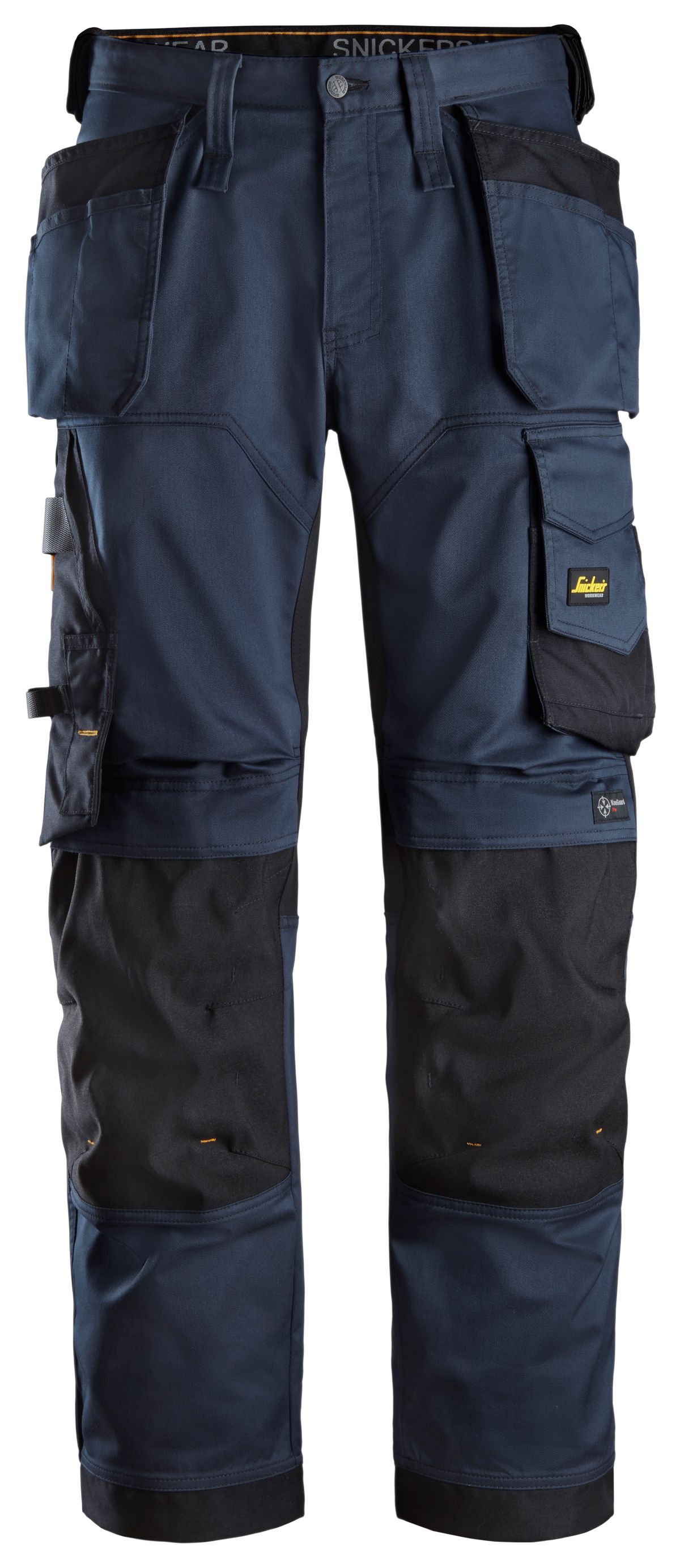 SnickersAllroundWorkStretchLooseFitArbeitshosemHolstertaschenEN14404Navy-Schwarz