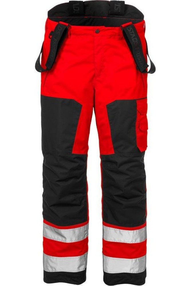 FristadsWarnschutz-HoseHighVisAirtechWinterhoseKl22035GTTWarnschutz-RotSchwarz-XXL