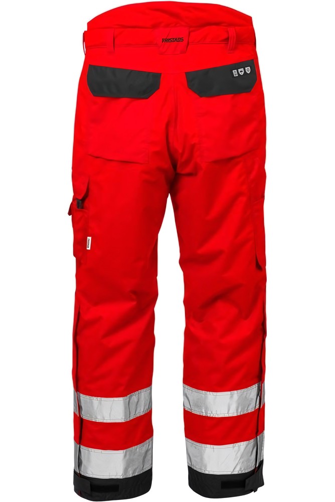 FristadsWarnschutz-HoseHighVisAirtechWinterhoseKl22035GTTWarnschutz-RotSchwarz-XXL