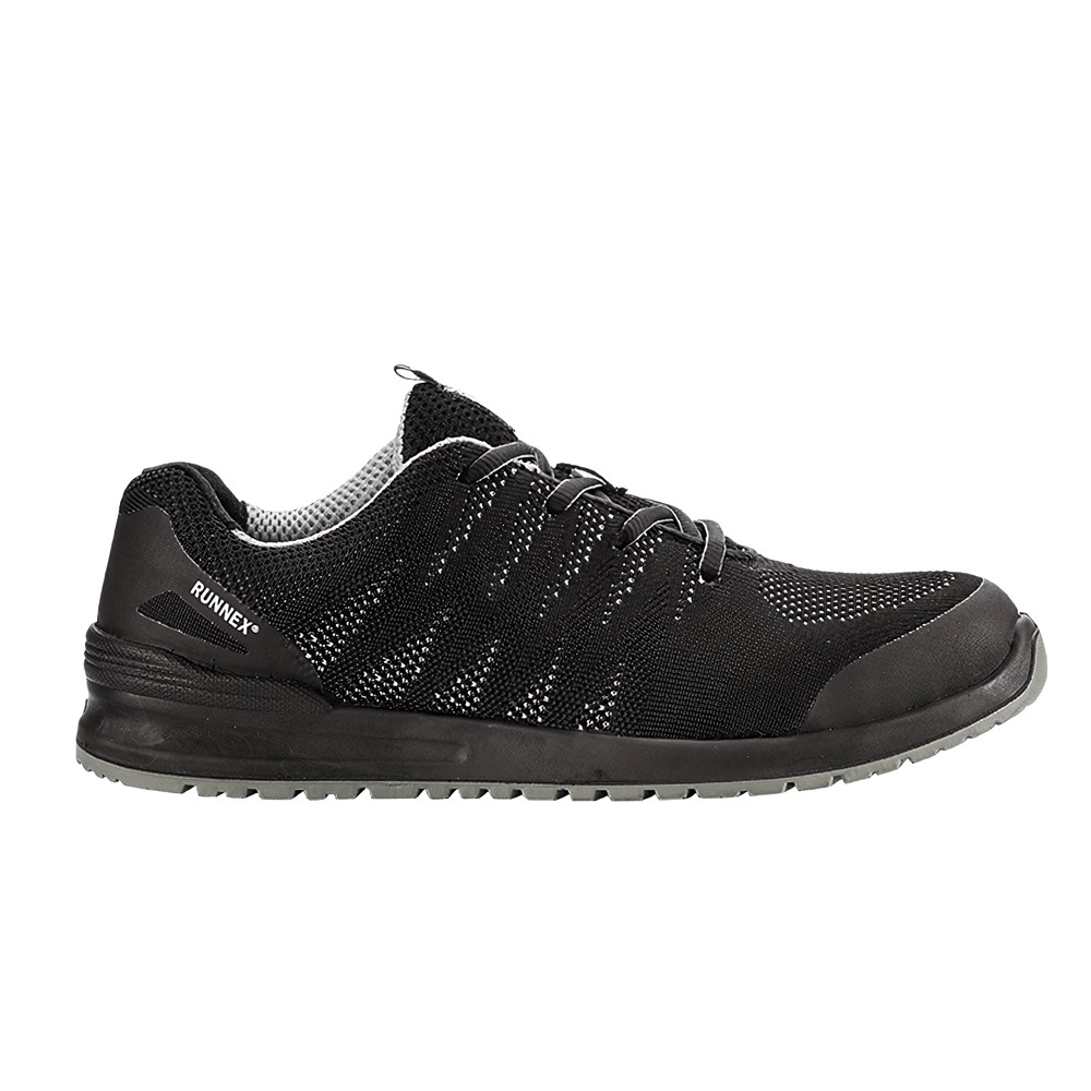 RUNNEXS1P-ESD-SicherheitshalbschuhSportStarSchwarzGrau-36