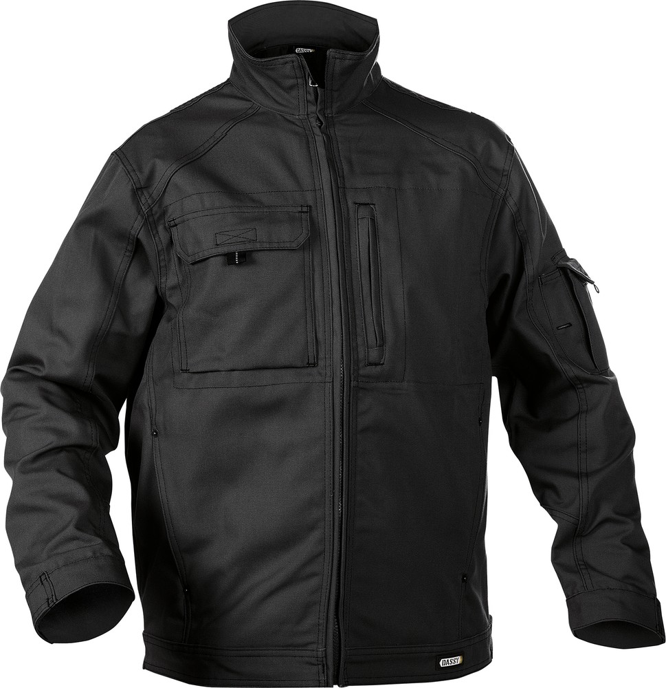 DassyCanvasArbeitsjackeTulsaCOPES60Schwarz