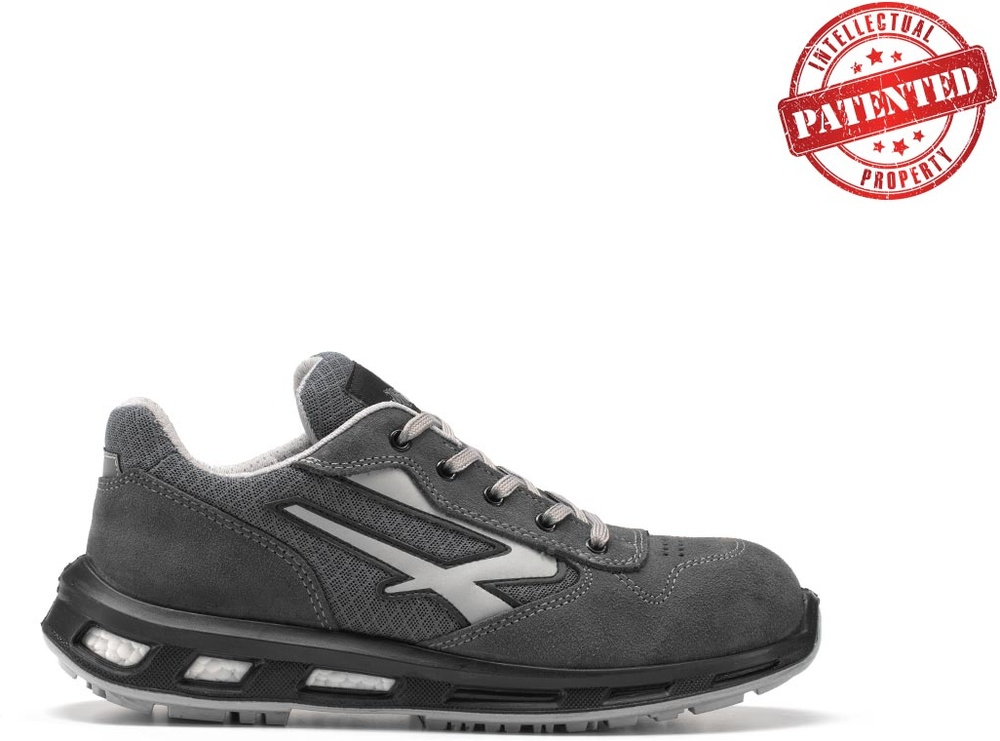 U-PowerSicherheitsschuheHalbschuhePushEsdS1PSrcRL20056Schwarz-35