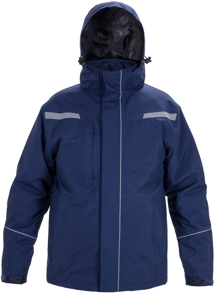 HydrowearArbeitsjackeRegenjackeBaselDunkelblau-3XL