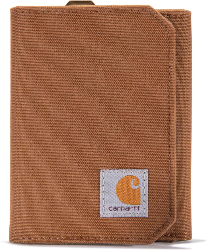 CarharttPortemonnaieNylonDuckTrifoldWalletCarharttBrown