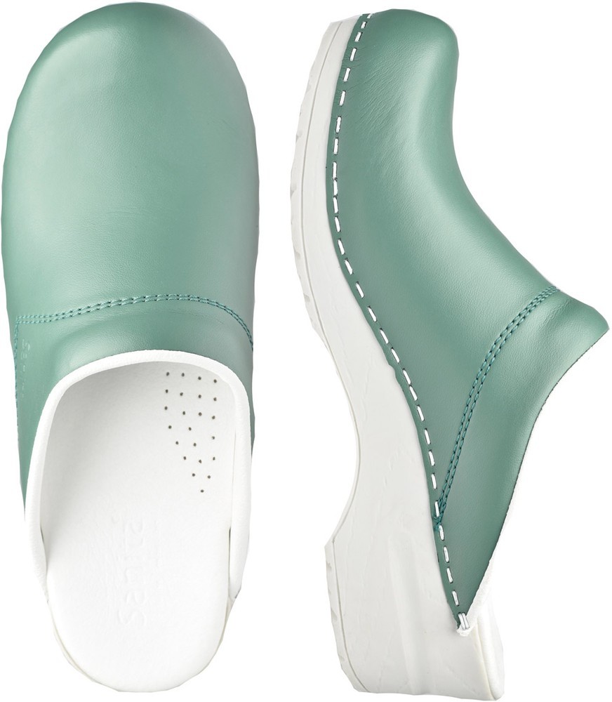 SanitaClogsHerrenSandalenPastelMint