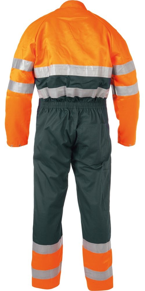 BasicLineWarnschutzoverallLimogesGrnNeonorange-XS