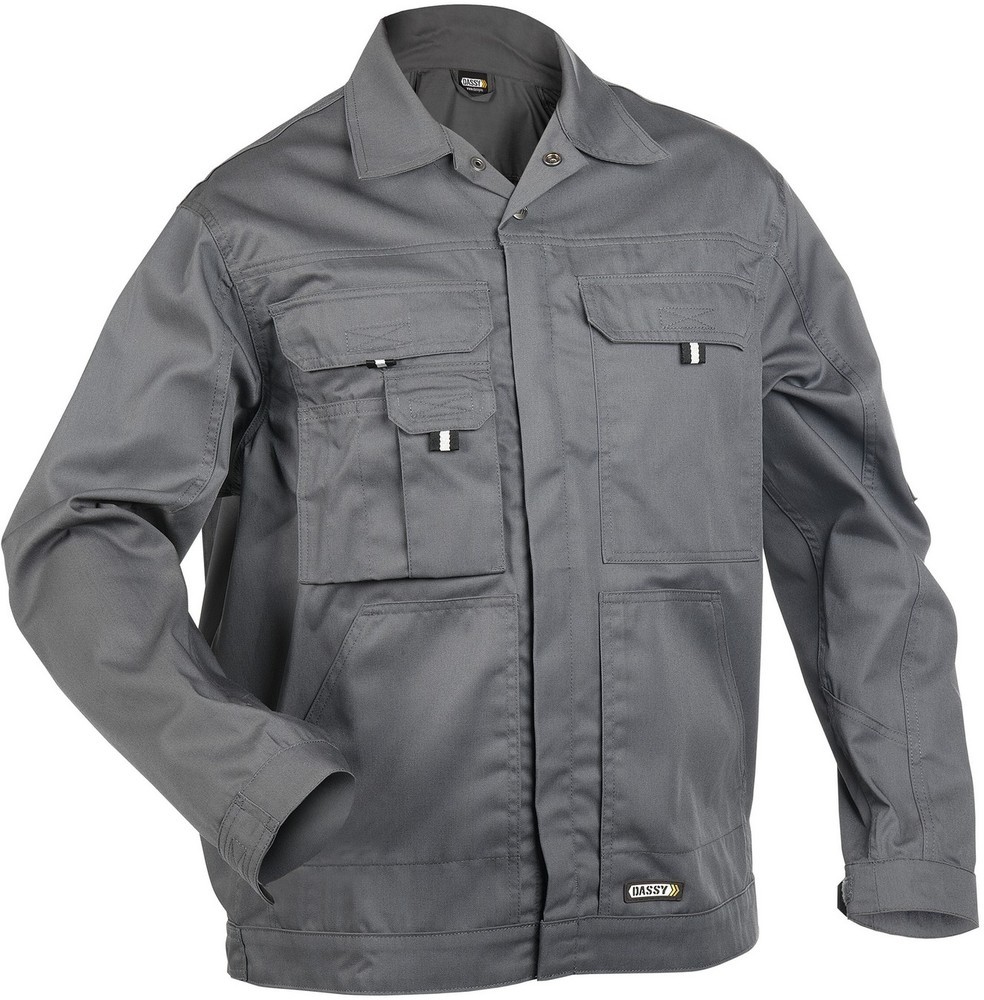 DassyArbeitsjackeLocarnoBWCO43Zementgrau-4XL