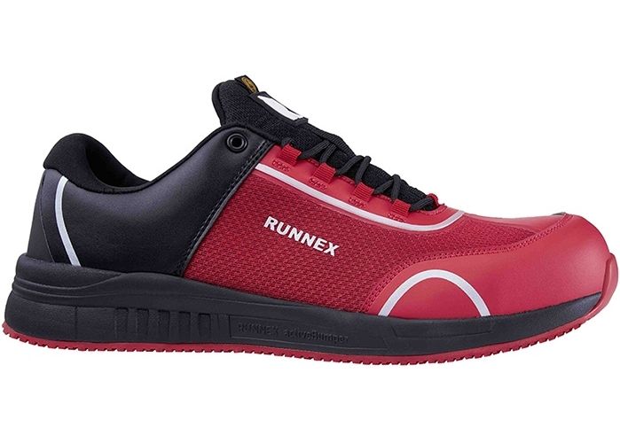 RUNNEXS1Ps-ESD-SicherheitshalbschuheSportstar5114SchwarzRot-36