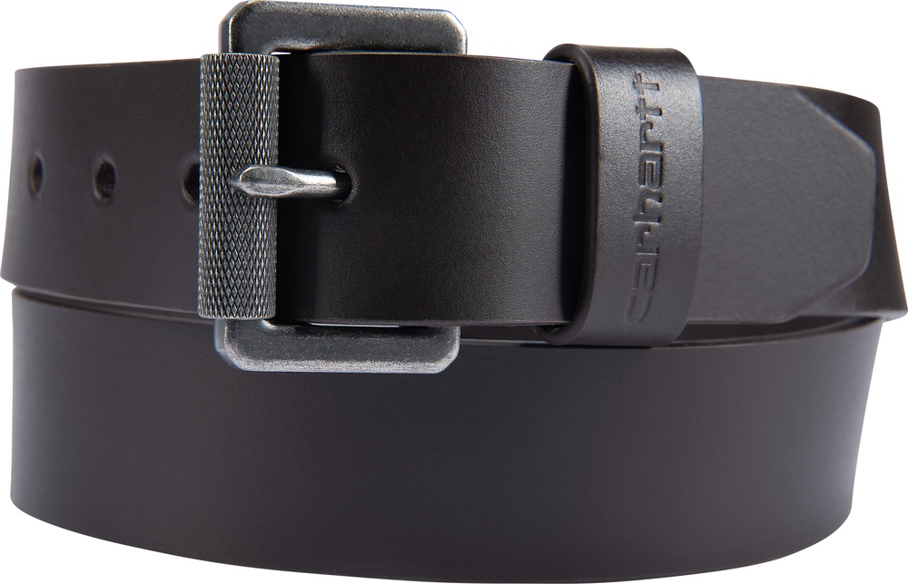 CarharttGrtelBridleLeatherRollerBuckleBeltA0005562DarkBrown-W34