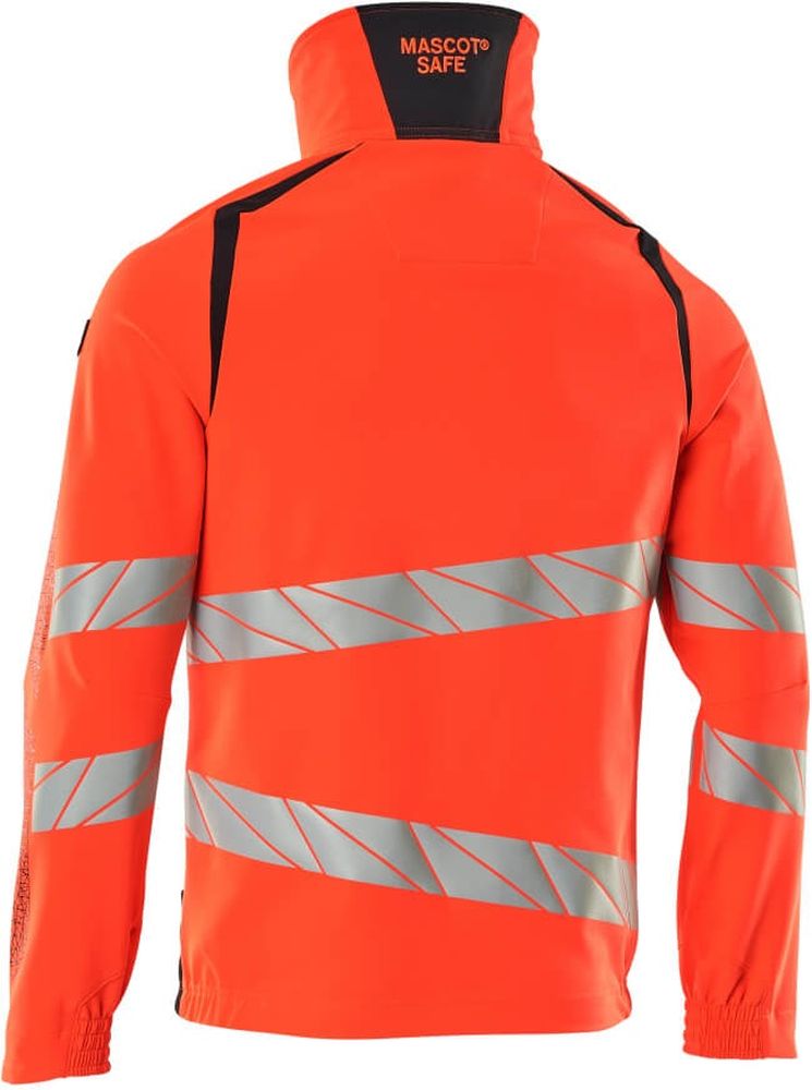 MascotJackeAccelerateSafe19009-511Hi-visRotSchwarzblau-XXL