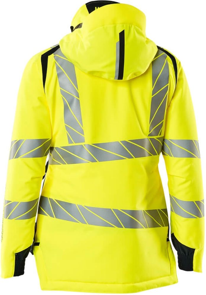 MascotDamenWinterjackeAccelerateSafe19045-449Hi-visGelbSchwarzblau-XXL