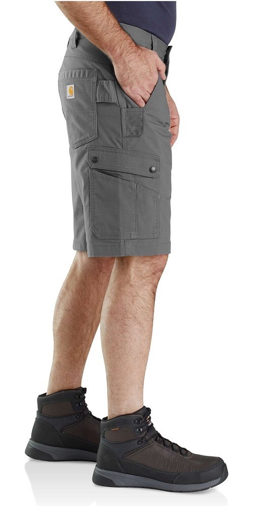 CarharttRipstopCargoWorkShortSteel