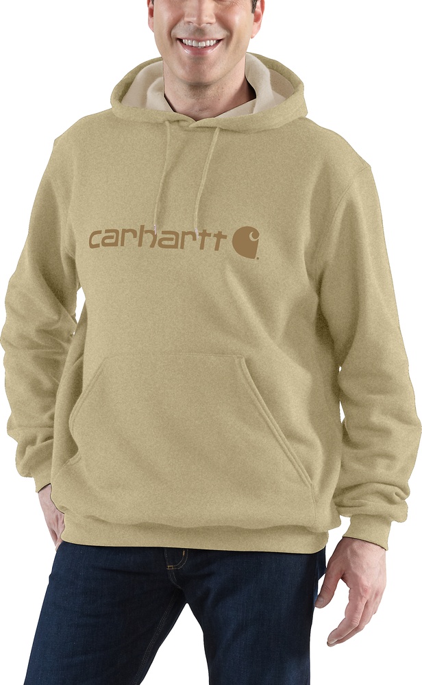 CarharttSignatureLogoSweatshirt100074BeachHeather-XL