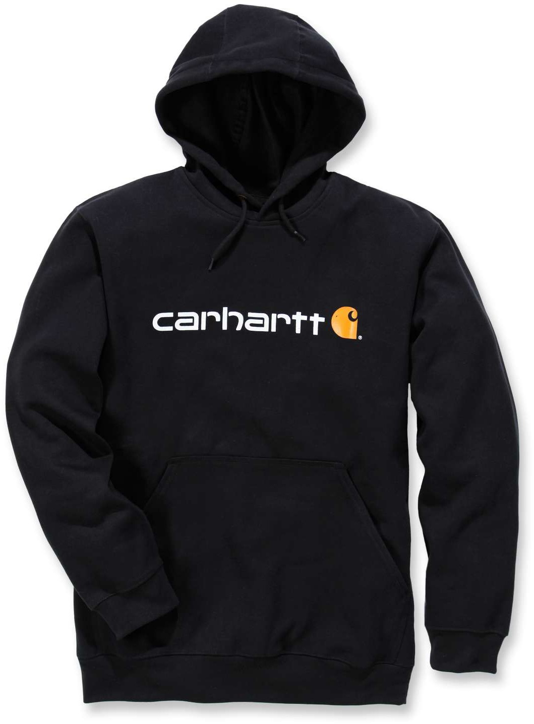 CarharttSweatshirtSignatureLogoMidweightSweatshirtBlack