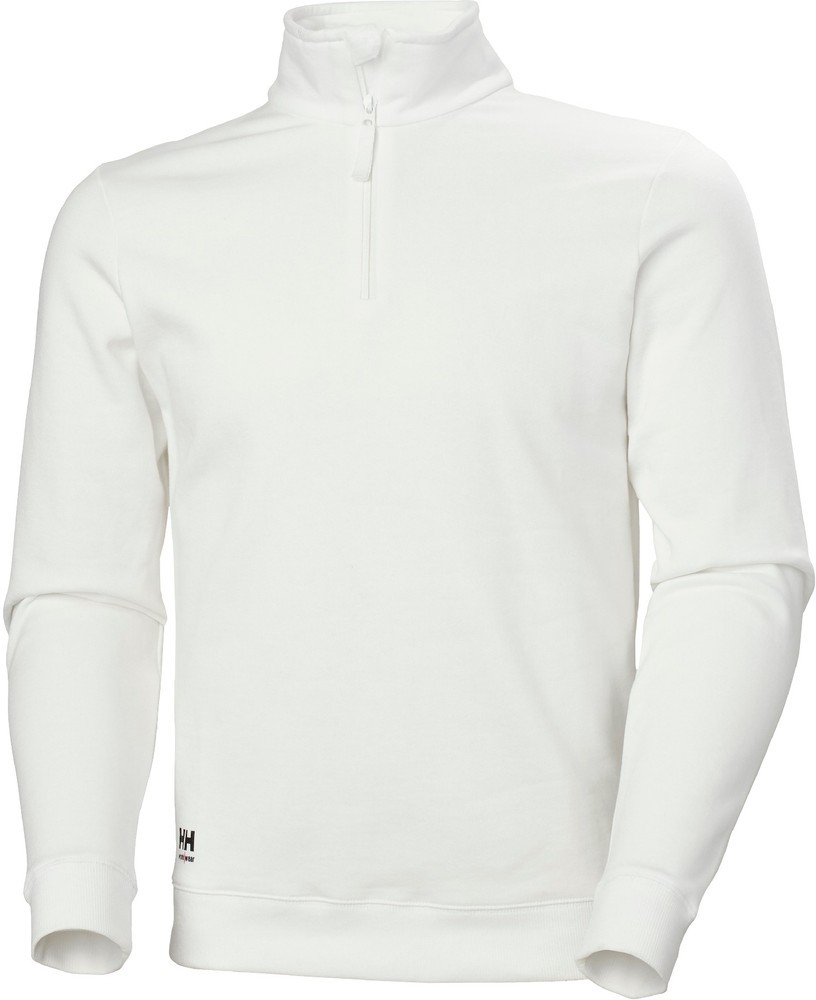 HellyHansenClassicHalfZipSweatshirtWhite-XS