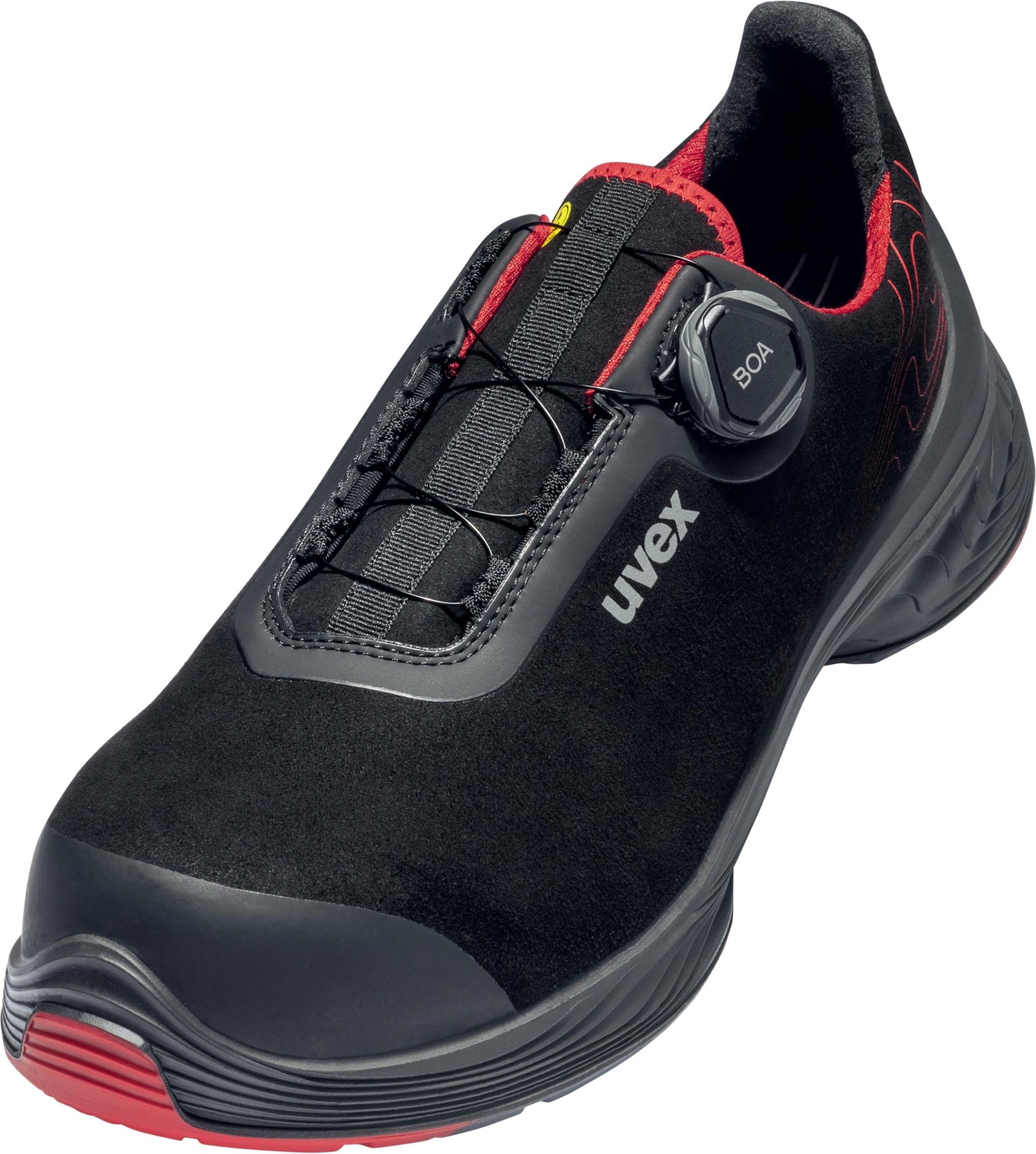 Uvex1G2HalbschuheS368402SchwarzRot68402