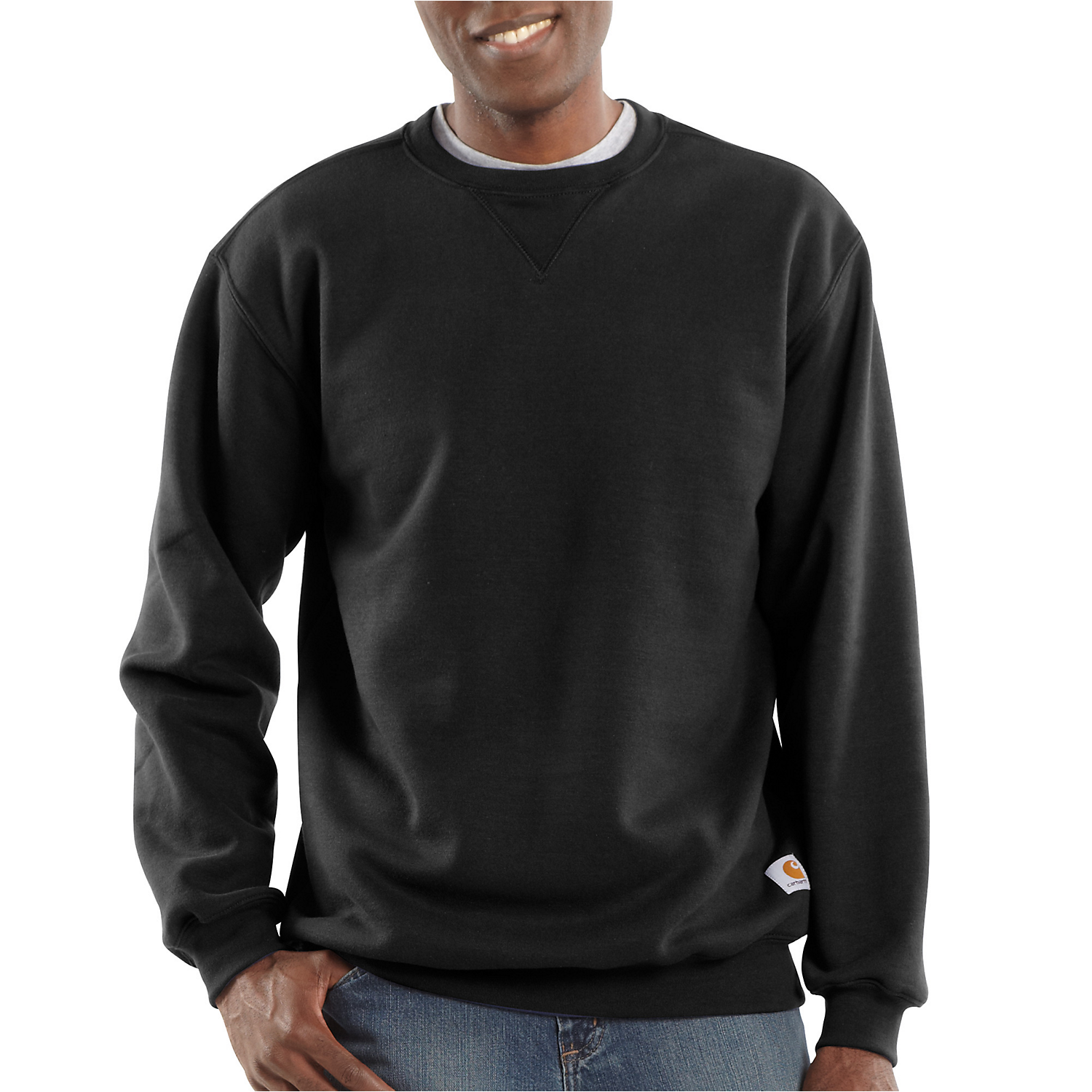 CarharttSweatshirtMidweightCrewneckSweatshirtBlack