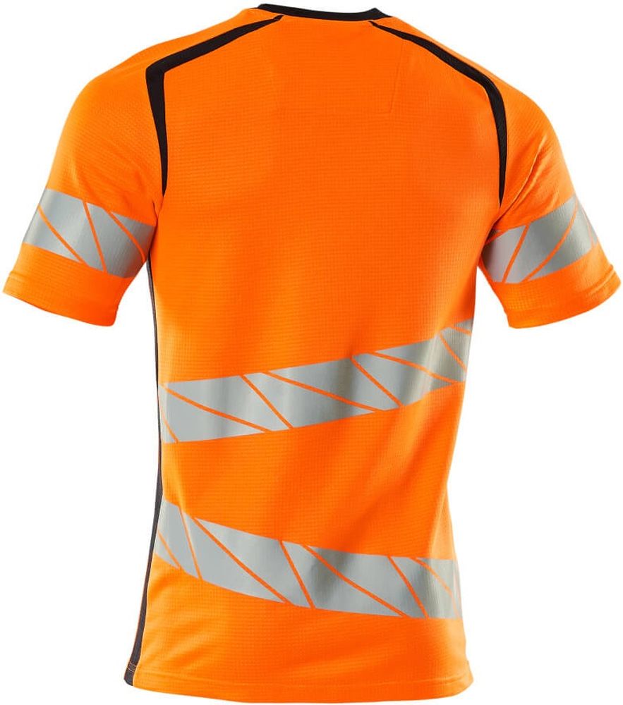 MascotT-ShirtAccelerateSafe19082-771Hi-visOrangeSchwarzblau-XXL