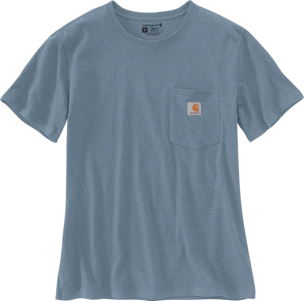 CarharttDamenWorkwPocketSST-Shirt103067ThundercloudHeather-XS