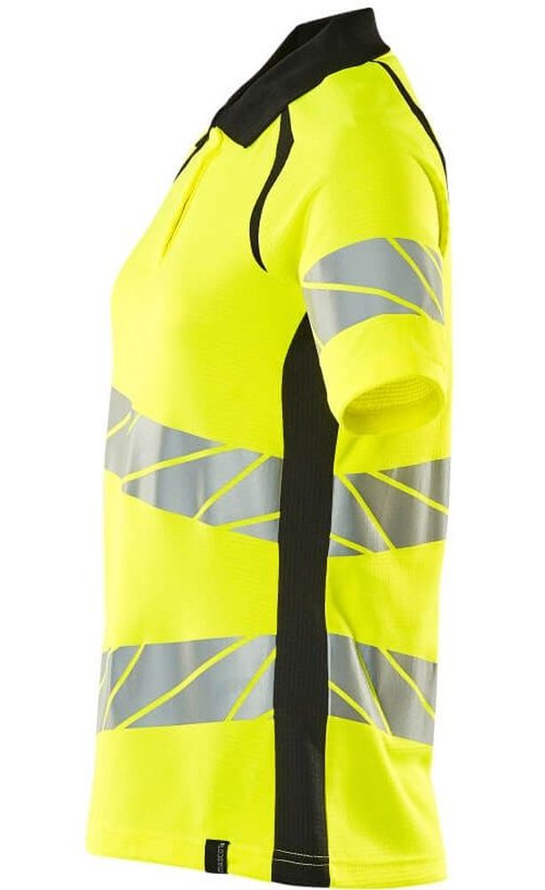 MascotDamenPolo-ShirtAccelerateSafe19093-771Hi-visGelbSchwarz-XXL