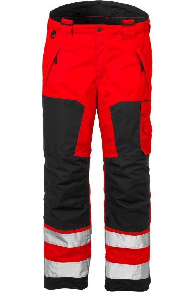 FristadsWarnschutz-HoseHighVisAirtechWinterhoseKl22035GTTWarnschutz-RotSchwarz-XXL