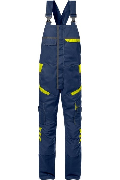 FristadsLatzhose1555STFPMarineWarnschutz-Gelb