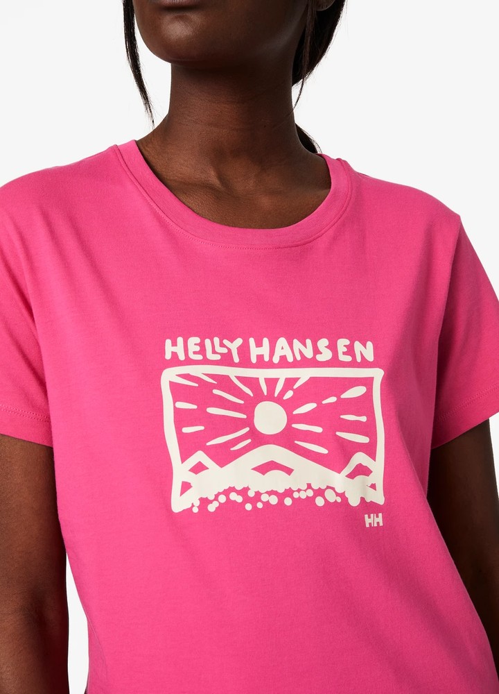 HellyHansenDamenT-ShirtDamenT-ShirtF2FOrganicCottonT-ShirtCascadia163018Rosa-L