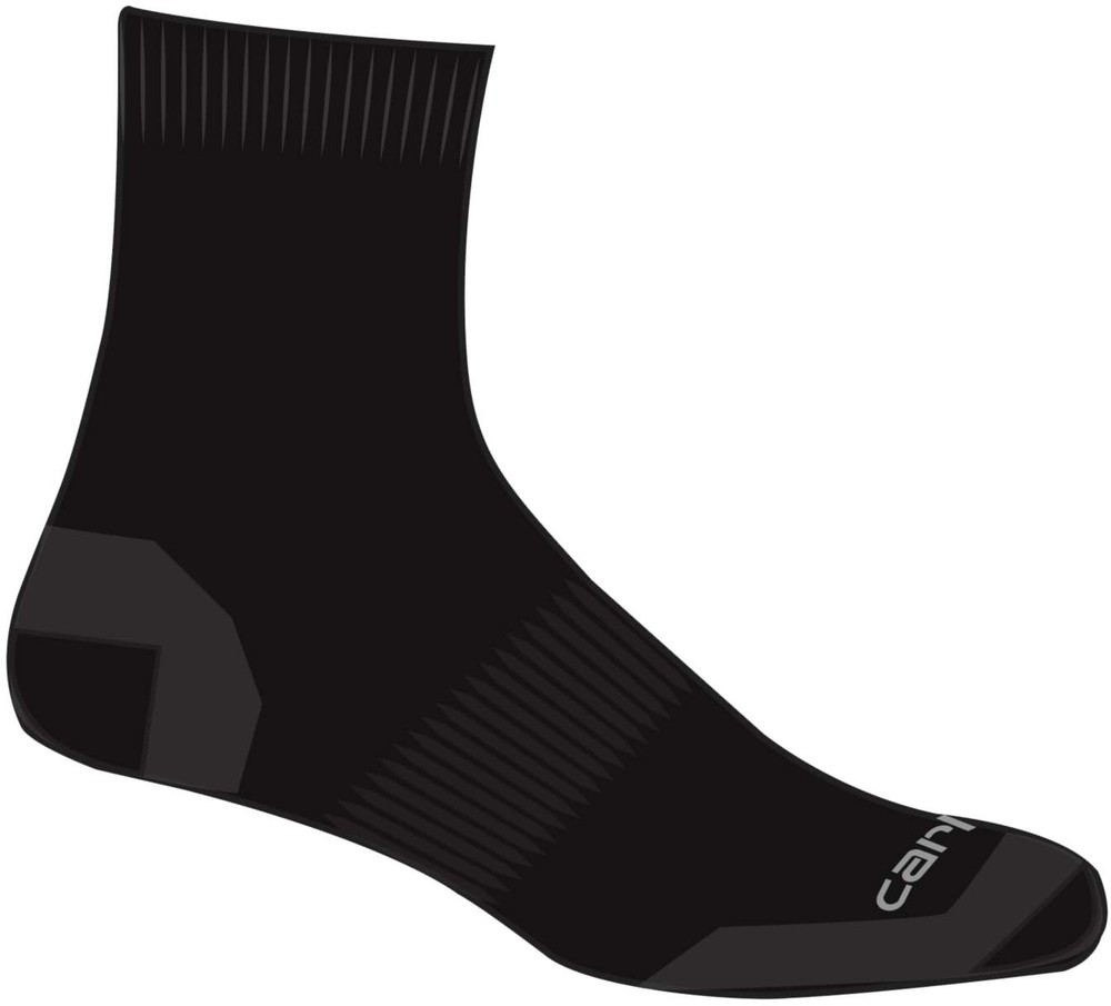 CarharttCottonBlendQuarterSock3PackBlack