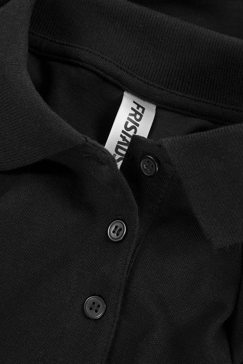 FristadsPoloshirtKurzarmAcodePoloshirtDamen1723PIQSchwarz