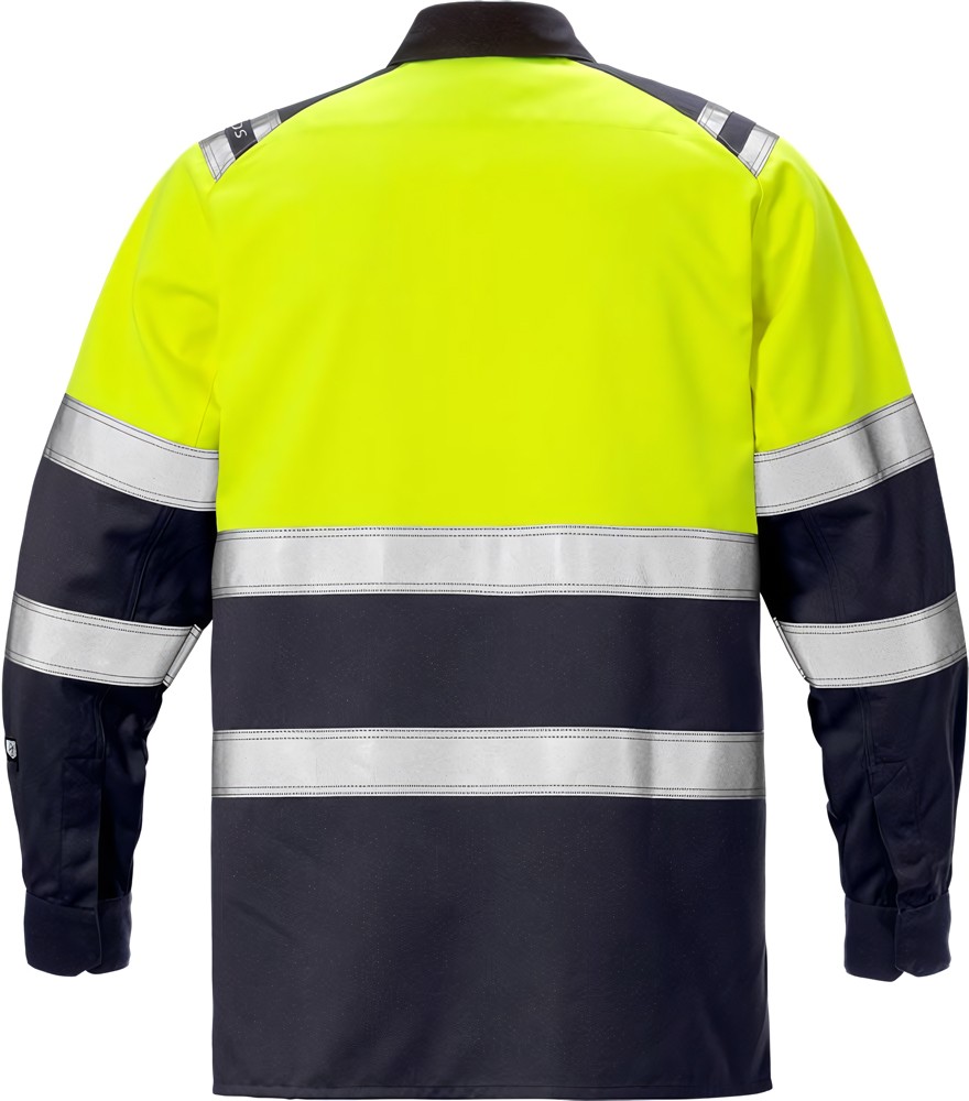 FristadsFlamestatHighVisHemdKl17051ATSWarnschutz-GelbMarine
