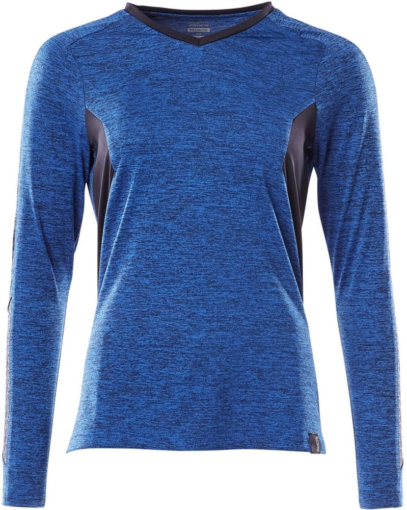 MascotDamenT-ShirtLangarmAccelerate18091-810AzurblaumeliertSchwarzblau-XXL