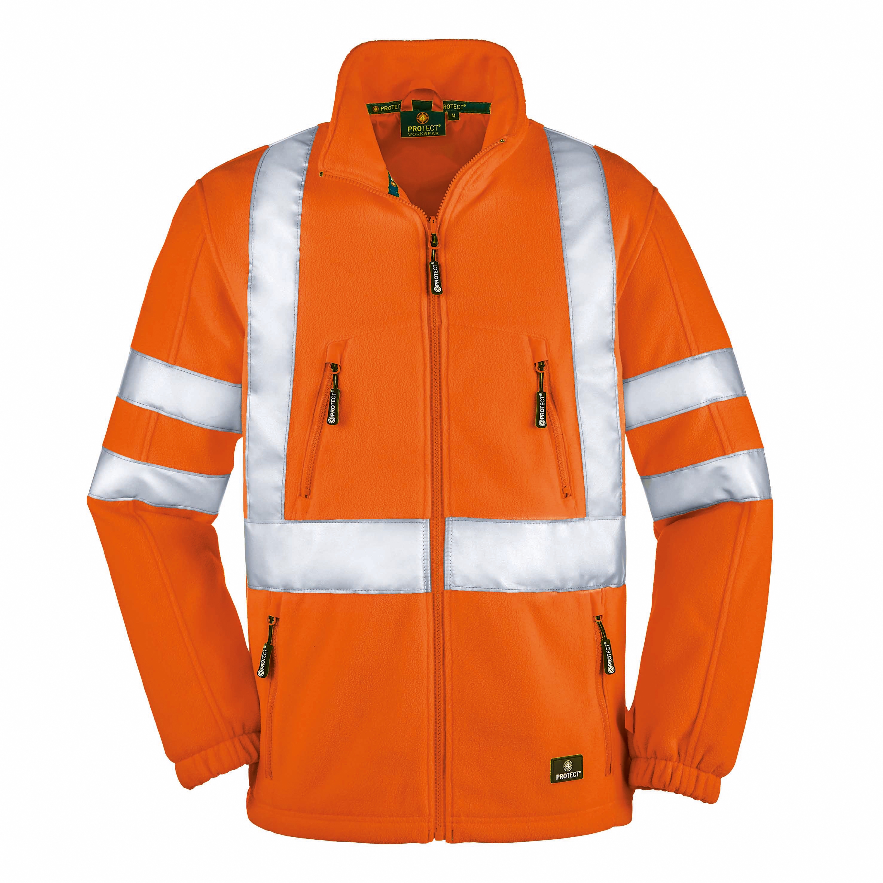 4PROTECTWarnschutz-FleecejackeSeattleLeuchtorange