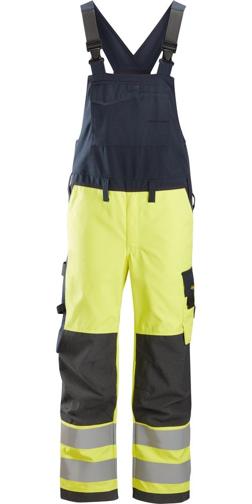 SnickersWorkwearProtecWorkHigh-VisLatzhoseKl26060Hv-Gelb-Navy-44