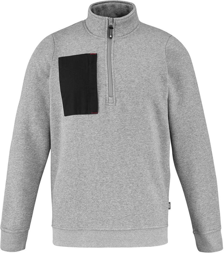 LafontSweater12ReissverschlussSandstoneE300ATT2FleckedGreyBlack-XXL
